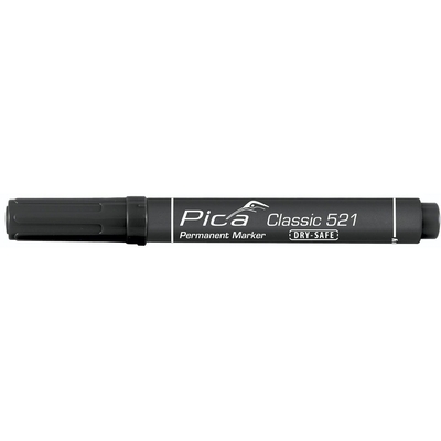 Product Μαρκαδόρος Pica Permanentmarker 2-6mm, Wedge Tip, black base image