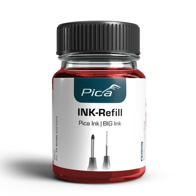Product Ανταλλακτικό Μελάνι Pica INK/BIG INK Refill Set red base image