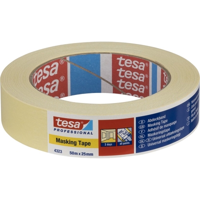 Product Χαρτοταινία TESA Paper 50mx25mm Standard beige 04323 base image