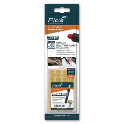 Product Ανταλλακτικά Μαρκαδόρων Pica VISOR permanent refills yellow / SB base image