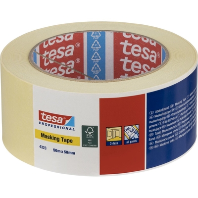 Product Χαρτοταινία TESA Paper 50mx50mm Standard beige 04323 base image