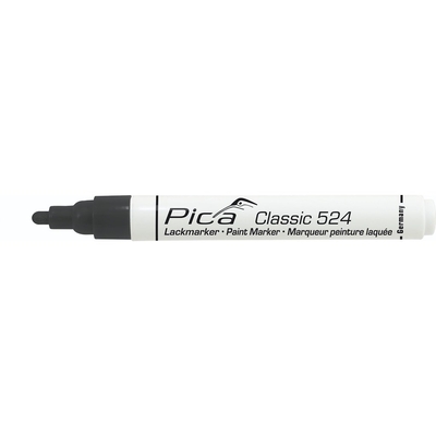 Product Μαρκαδόρος Pica Classic Industrial Paint Marker, 2-4mm bullet tip, black base image