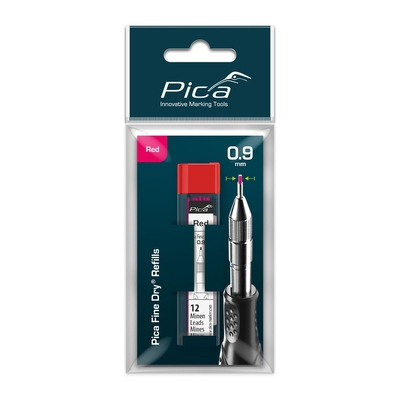 Product Μύτες Μηχανικών Μολυβιών Pica Fine-Dry Refills red - SB base image