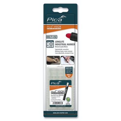 Product Ανταλλακτικά Μαρκαδόρων Pica VISOR permanent refills white / SB base image