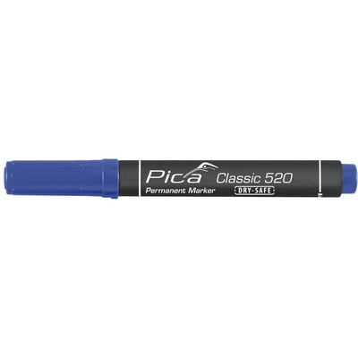 Product Μαρκαδόρος Pica Permanent 1-4mm, Round Tip, Blue base image