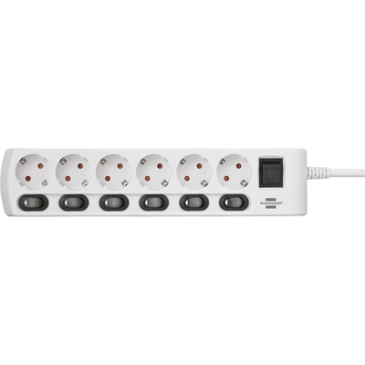 Product Πολύπριζο Brennenstuhl Socket Line 6-fold 2m incl. Switch base image