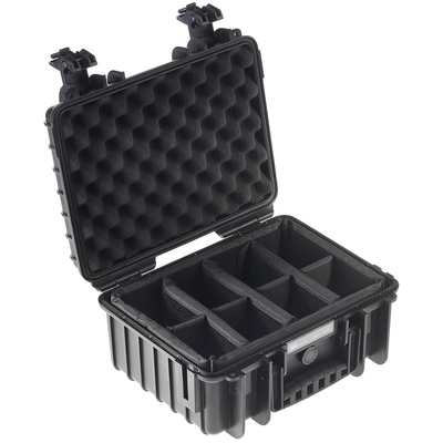 Product Θήκη Action Cameras B&W Outdoor Case Type 3000 black padded partition insert base image