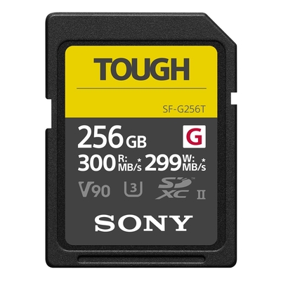 Product Κάρτα Μνήμης Sony SDXC G Tough series 256GB UHS-II Class 10 U3 V90 base image