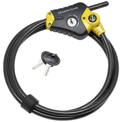 Product Κλειδαριά Ποδηλάτου Master Lock Python Cable 10mm 8433EURD base image