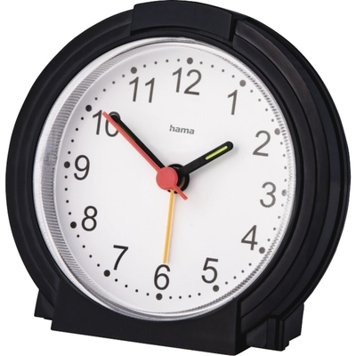 Product Ρολόι Ξυπνητήρι Hama Classic silent black/white 186335 base image