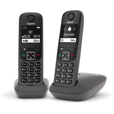 Product Ασύρματο Τηλέφωνο Gigaset AE690 Duo anthracite base image