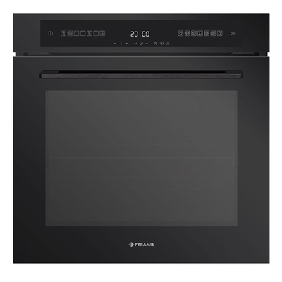 Product Φούρνος Pyramis Po78123010blμ Black base image