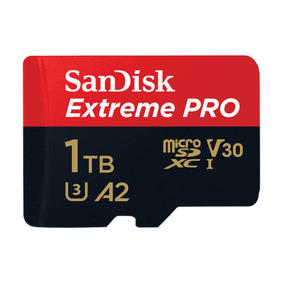Product Κάρτα Μνήμης SanDisk EXTREME PRO microSDXC 512GB 200/140 MB/s UHS-I U3 (SDSQXCD-512G-GN6MA) base image