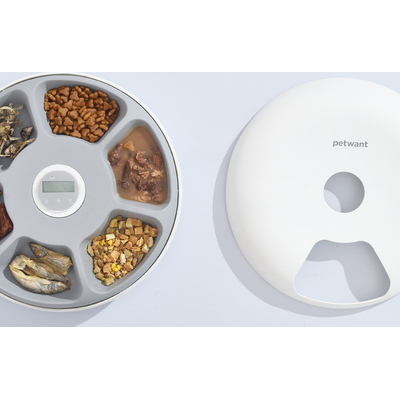 Product Αυτόματη Ταΐστρα Intelligent 6-chamber food dispenser PetWant F6 base image