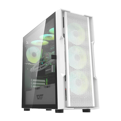 Product Κουτί Υπολογιστή Darkflash DK431 + 4 fans (white) base image