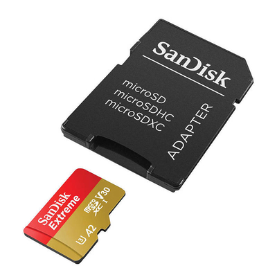 Product Κάρτα Μνήμης SanDisk EXTREME microSDXC 512 GB 190/130 MB/s UHS-I U3 (SDSQXAV-512G-GN6MA) base image