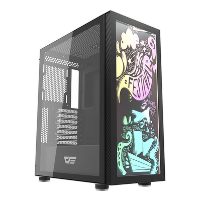 Product Κουτί Υπολογιστή Darkflash DK210 Graffiti (black) base image