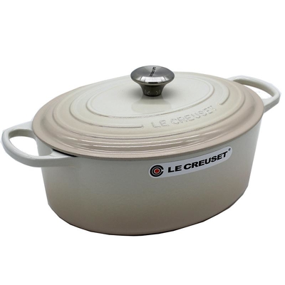 Product Κατσαρόλα Le Creuset Signature Roaster oval 31cm meringue (21178317164430) base image