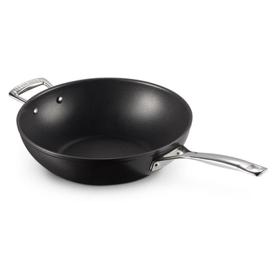 Product Τηγάνι Le Creuset Toughened Non-Stick NonStick 30cm Black silver (51104300010202) base image