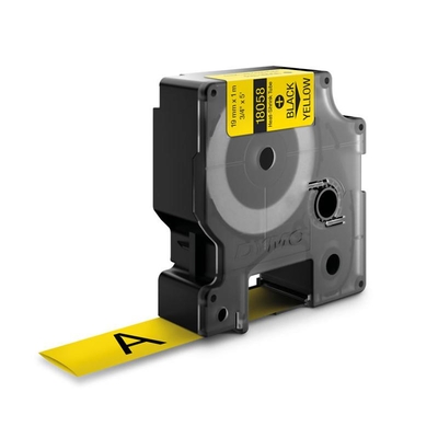 Product Ταινία Ετικετογράφου Dymo 18058 Black Yellow (S0718340) base image