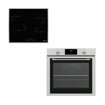 Product Set Εντοιχισμού Pyramis PO78042009 PIXPHC614101FB Inox base image