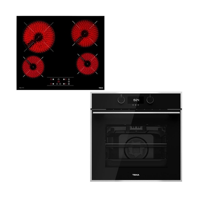 Product Set Εντοιχισμού ΤΕΚΑ TBC 64010 TTC HLB 840 P Black base image