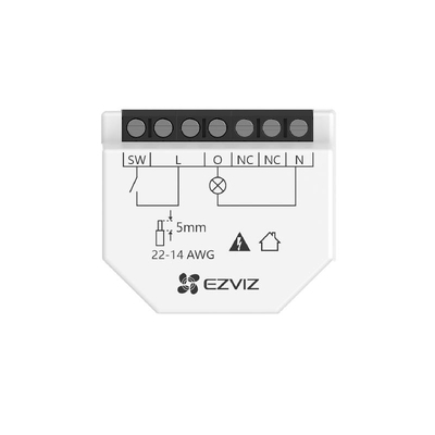 Product Ενδιάμεσος Διακόπτης Ezviz Smart Home WiFi Relay T35W base image