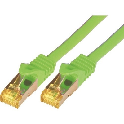 Product Καλώδιο Δικτύου M-CAB Cat7 Sftp Rj45 Lszh 2M Green 10Gbit Raw Patch base image
