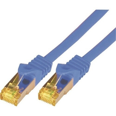 Product Καλώδιο Δικτύου M-CAB Cat7 Sftp Rj45 Lszh 10M Blue 10Gbit Raw Patch base image
