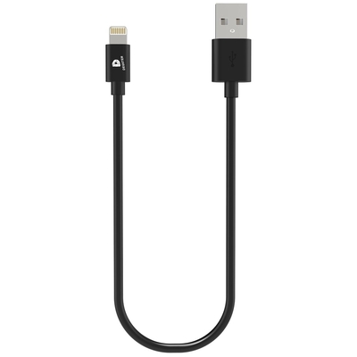 Product Καλώδιo Τροφοδοσίας Deqster Mini Lightning to USB-A (Edu Packaging) Black base image