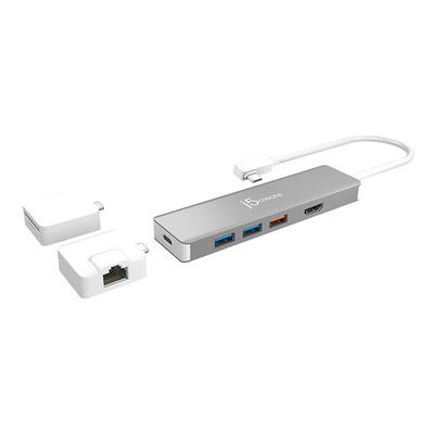Product Docking Station J5create USB-C Modular Multi-Adapter With 2 Kits base image