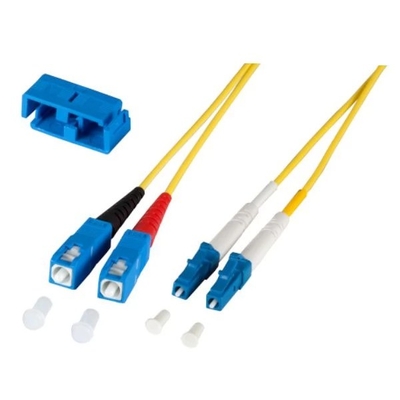 Product Καλώδιο Οπτικής Ίνας M-CAB 15M Lwl Jumper Os2 Lc-Sc 9/125 Lszh Yellow D=2Mm base image