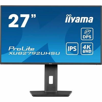 Product Monitor 27" Iiyama Xub2792Uhsu-B6 Ete Ips Uhd Ete Ips-Panel 3840X2160 Uhd 4 base image