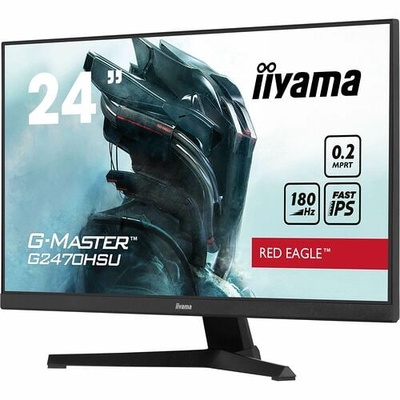 Product Monitor 24" Iiyama G2470Hsu-B6 Fhd Fast Ips Gaming G-Master Re base image