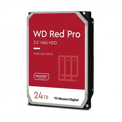 Product Εσωτερικός Σκληρός Δίσκος 3.5" 24TB Western Digital Red Pro 512Mb Cmr Sata 6Gb/S Intellipowerrpm base image
