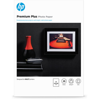 Product Φωτογραφικά Χαρτιά HP Premium Plus Semi-Gloss 20 Sheet A4 base image