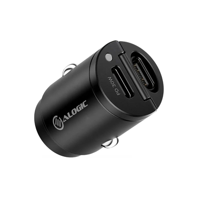 Product Φορτιστής Αυτοκινήτου Alogic Rapid Power 30W 2 X USB-C Ports base image
