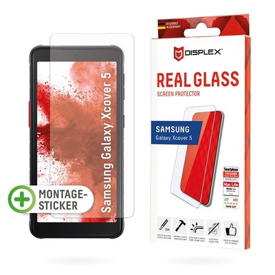 Product Screen Protector E.V.I Displex Real Glass Clear F/ Samsung Xcover 5 base image