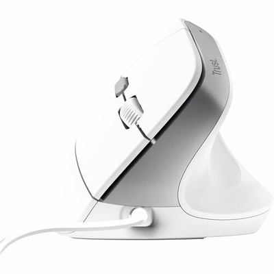 Product Ποντίκι Ενσύρματο Trust Bayo Ii Ergonomic Wht  base image