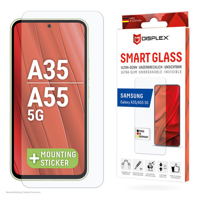 Product Screen Protector E.V.I Displex Smart Glass Samsung Galaxy A35/A55 5G base image
