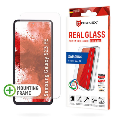 Product Screen Protector E.V.I Displex Real Glass + Case Samsung Galaxy S23 Fe base image