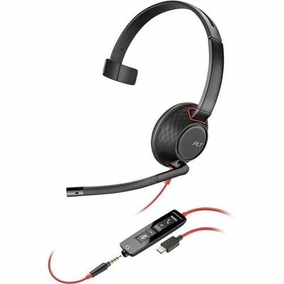 Product Headset VOIP HP - Poly Bw 5210 USB-C Hs +USB-C/A (Bulk) base image