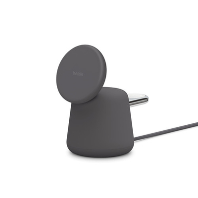 Product Ασύρματος Φορτιστής Belkin Boost Charge Pro 2In1 Magsafe 15W Stand Charcoal base image
