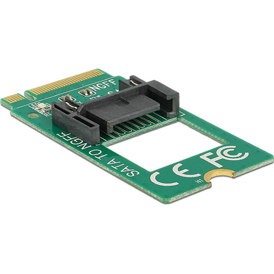 Product Αξεσουάρ Σκληρών Δίσκων Delock 67pin M.2 Key B -> SATA 7Pin St/St base image