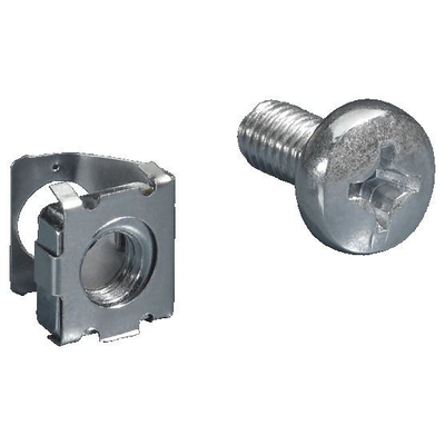 Product Αξεσουάρ Για Καμπίνα Δικτύου Rittal spring nutn with screws for T-Nut-Profil 50 pieces base image