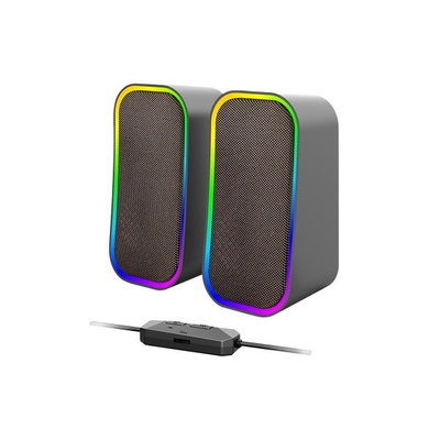 Product Ηχεία Υπολογιστή Speedlink Gaming TOKEN RGB, Stereo, Black base image