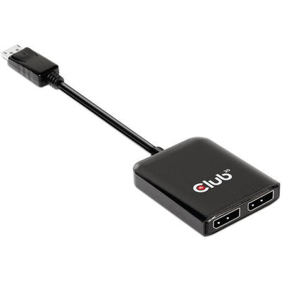 Product Αντάπτορας DisplayPort Club 3D Multi Streaming Transport Hub 1xDP->DP/HDMI 4K60Hz base image