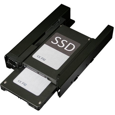 Product Πλαίσιο Για Σκληρούς Δίσκους Icy Dock 2x6,3cm IDE/SATA/SAS in 3,5" HDD/SSD base image