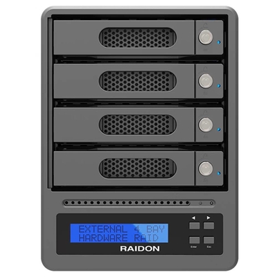 Product Θήκη για Σκληρό Δίσκο Raidon 4x2,5"/3,5" SATA/HDD/SSD GR5640-SBA31 base image