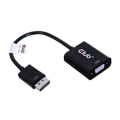 Product Αντάπτορας DisplayPort Club 3D  > VGA aktiv St/Bu Black polybag base image